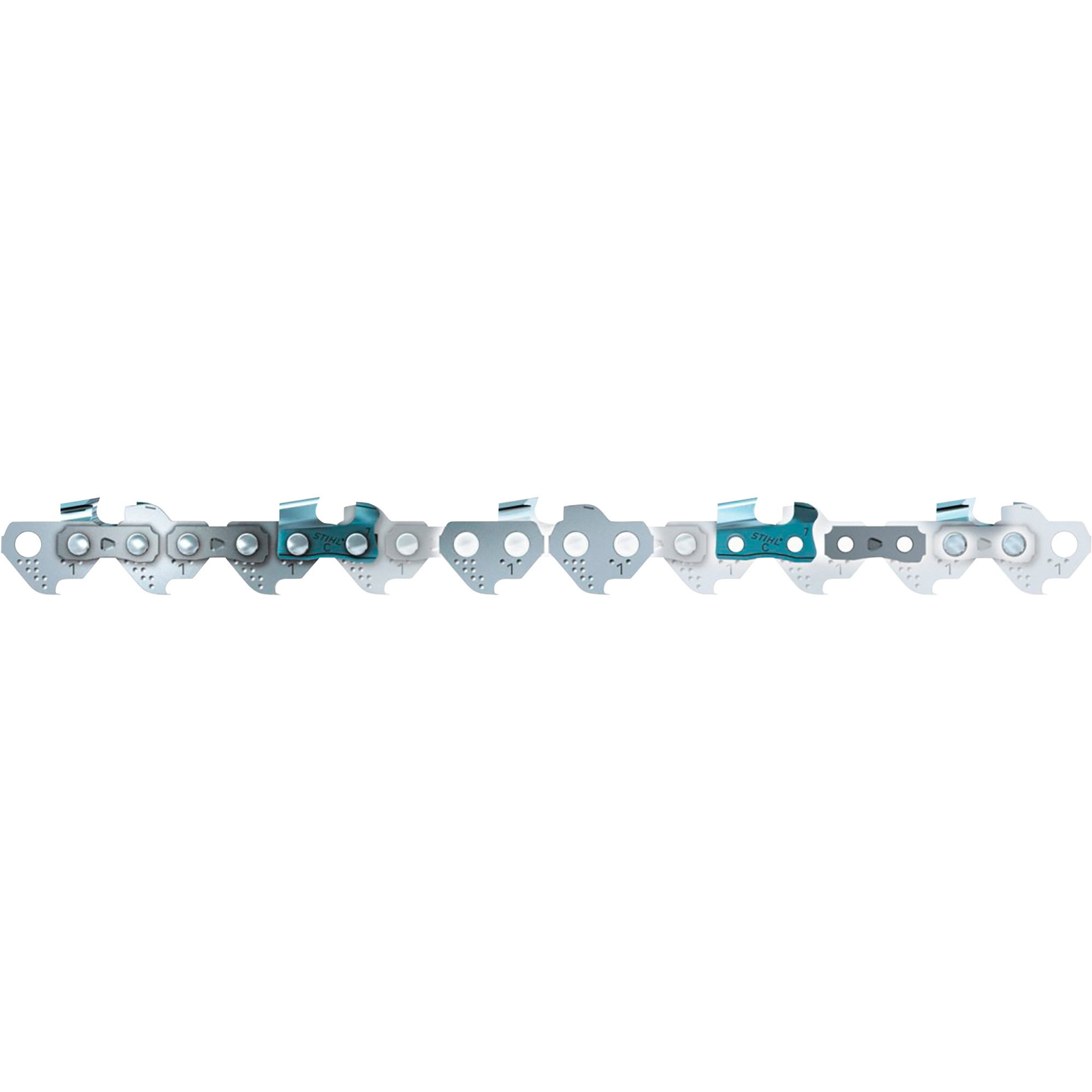 STIHL OILMATIC PICCO Micro 3 Low Kickback Narrow Kerf Chainsaw Chain, Fits 14in. Bar, 3/8in. Picco Chain Pitch, 0.050 Chain Gauge, 52 Drive Links, Model# 63PM3 52